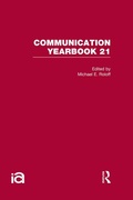 Cover: Communication Yearbook 21 - Routledge