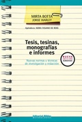 Cover: Tesis, tesinas, monograf&iacute;as e informes - Editorial Biblos