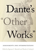 Cover: Dante's "Other Works" - University of Notre Dame Press