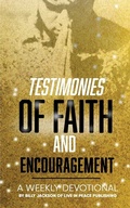 Cover: Testimonies of Faith and Encouragement - Live in Peace Publishing