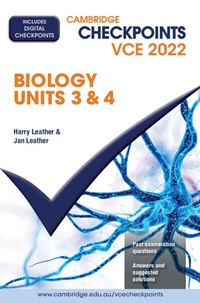 Abbildung von: Cambridge Checkpoints VCE Biology Units 3&4 2022 Digital Code - Cambridge University Press