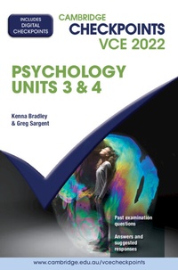 Abbildung von: Cambridge Checkpoints VCE Psychology Units 3&4 2022 Digital Code - Cambridge University Press