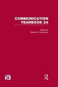 Cover: Communication Yearbook 24 - Routledge