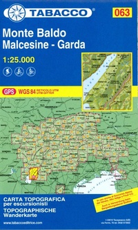 Abbildung von: Monte Baldo / Malcesine / Garda: 063 - Tabacco