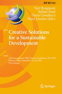 Enlarge image Cover: Creative Solutions for a Sustainable Development - Springer