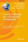 Cover: Creative Solutions for a Sustainable Development - Springer