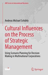 Enlarge image Cover: Cultural Influences on the Process of Strategic Management - Springer