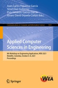 Cover: Applied Computer Sciences in Engineering - Springer
