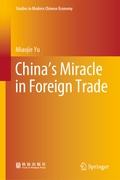 Cover: China's Miracle in Foreign Trade - Springer