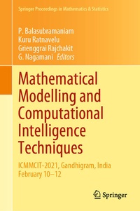 Enlarge image Cover: Mathematical Modelling and Computational Intelligence Techniques - Springer