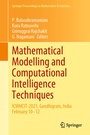Cover: Mathematical Modelling and Computational Intelligence Techniques - Springer