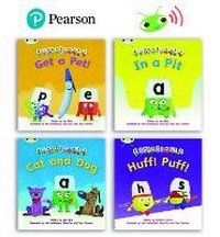 Enlarge image Cover: Learn to Read at Home with Bug Club Phonics Alphablocks: Phase 2 - Reception Term 1 (4 fiction books) Pack B - Pearson Education Limited