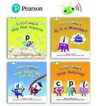 Enlarge image Cover: Learn to Read at Home with Bug Club Phonics Alphablocks: Phase 3/4 - Reception term 2 and 3 (4 fiction books) Pack B - Pearson Education Limited