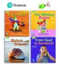 Cover: Learn to Read at Home with Bug Club Phonics: Phase 1 - Early Years and Reception (2 fiction and 2 non-fiction books) - Pearson Education Limited