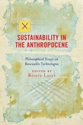 Cover: Sustainability in the Anthropocene - Lexington Books