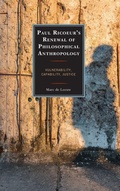 Cover: Paul Ricoeur's Renewal of Philosophical Anthropology - Lexington Books