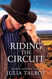 Enlarge image Cover: Riding the Circuit (Riding Cowboy Flats, #3) - Turtlehat Creatives