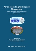 Cover: Advances in Engineering and Management - Trans Tech Publications Ltd