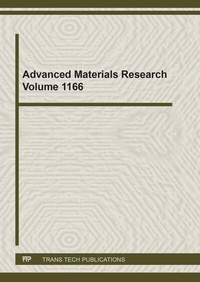 Abbildung von: Advanced Materials Research Vol. 1166 - Trans Tech Publications Ltd