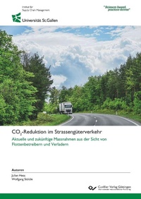 Abbildung von: CO2-Reduktion im Strassengüterverkehr - Cuvillier Verlag