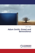 Cover: Adam Smith: Greed and Benevolence - LAP Lambert Academic Publishing