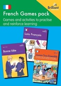 Cover: French Games pack - Brilliant Publications