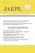 Cover: Jaepl 26 (2021) - Parlor Press