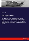 Cover: The English Bible - Hansebooks