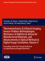 Cover: Thermomechanics & Infrared Imaging, Inverse Problem Methodologies, Mechanics of Additive & Advanced Manufactured Materials, and Advancements in Optical Methods & Digital Image Correlation, Volume 4 - Springer