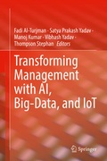 Cover: Transforming Management with AI, Big-Data, and IoT - Springer