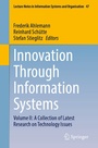 Cover: Innovation Through Information Systems - Springer