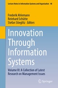 Bild: Innovation Through Information Systems - Springer