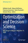 Cover: Optimization and Decision Science - Springer
