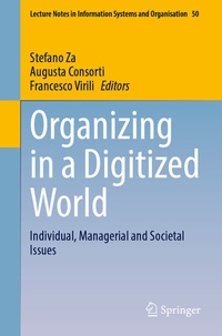 Abbildung von: Organizing in a Digitized World - Springer