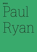 Cover: Paul Ryan - Hatje Cantz Verlag