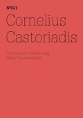 Cover: Cornelius Castoriadis - Hatje Cantz Verlag