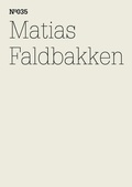 Cover: Matias Faldbakken - Hatje Cantz Verlag