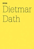 Cover: Dietmar Dath - Hatje Cantz Verlag