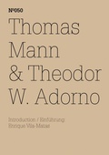 Cover: Thomas Mann & Theodor W. Adorno - Hatje Cantz Verlag