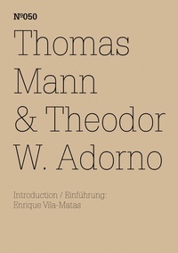 Abbildung von: Thomas Mann & Theodor W. Adorno - Hatje Cantz Verlag