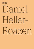Cover: Daniel Heller-Roazen - Hatje Cantz Verlag