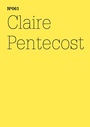 Cover: Claire Pentecost - Hatje Cantz Verlag