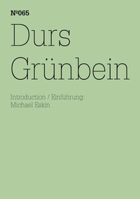 Abbildung von: Durs Grünbein - Hatje Cantz Verlag