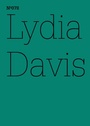 Cover: Lydia Davis - Hatje Cantz Verlag