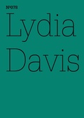 Cover: Lydia Davis - Hatje Cantz Verlag