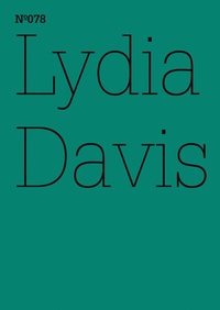 Abbildung von: Lydia Davis - Hatje Cantz Verlag