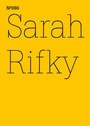 Cover: Sarah Rifky - Hatje Cantz Verlag