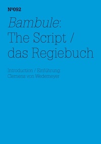 Abbildung von: Bambule: Das Regiebuch - Hatje Cantz Verlag