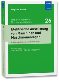 Abbildung von: Elektrische Ausrüstung von Maschinen und Maschinenanlagen - VDE Verlag
