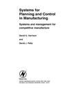 Cover: Systems for Planning and Control in Manufacturing - Butterworth-Heinemann